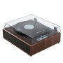 VEVOR Vinyl Record Player, 3-Speed, Belt Driven Turntable Player with Built-in 10W Stereo Speakers Magnetic Cartridge, Support 33/45/78 RPM Bluetooth Aux in RCA Output, for 7/10 /12 in Vinyl Records