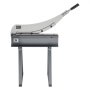 VEVOR Guillotine Shear, 500 mm Bed Width Benchtop Cutter, Manual Hand Plate Shear for Metal Sheet Processing, with Q235 Material, High Precision, Stand, for PCB, Aluminum, Steel, Copper, Plastic