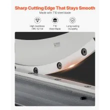 VEVOR 20 in Width Manual Guillotine Shear Sheet Metal Plate Cutter with Stand