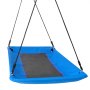 Columpio de plataforma VEVOR de 152 cm para árbol, para niños y adultos, con capacidad de peso de 317 kg, asiento de tela Oxford 900D, 2 correas para colgar en el árbol y cuerdas ajustables multihilo.