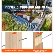 VEVOR T316 Stainless Steel Adjustable Angle 3.2mm Cable Railing Kit/Hardware for Wood Post，Marine Grade for 3.2mmWire Rope,0-180-Degree Angle & Easy Installation, Silver (30 Pack)