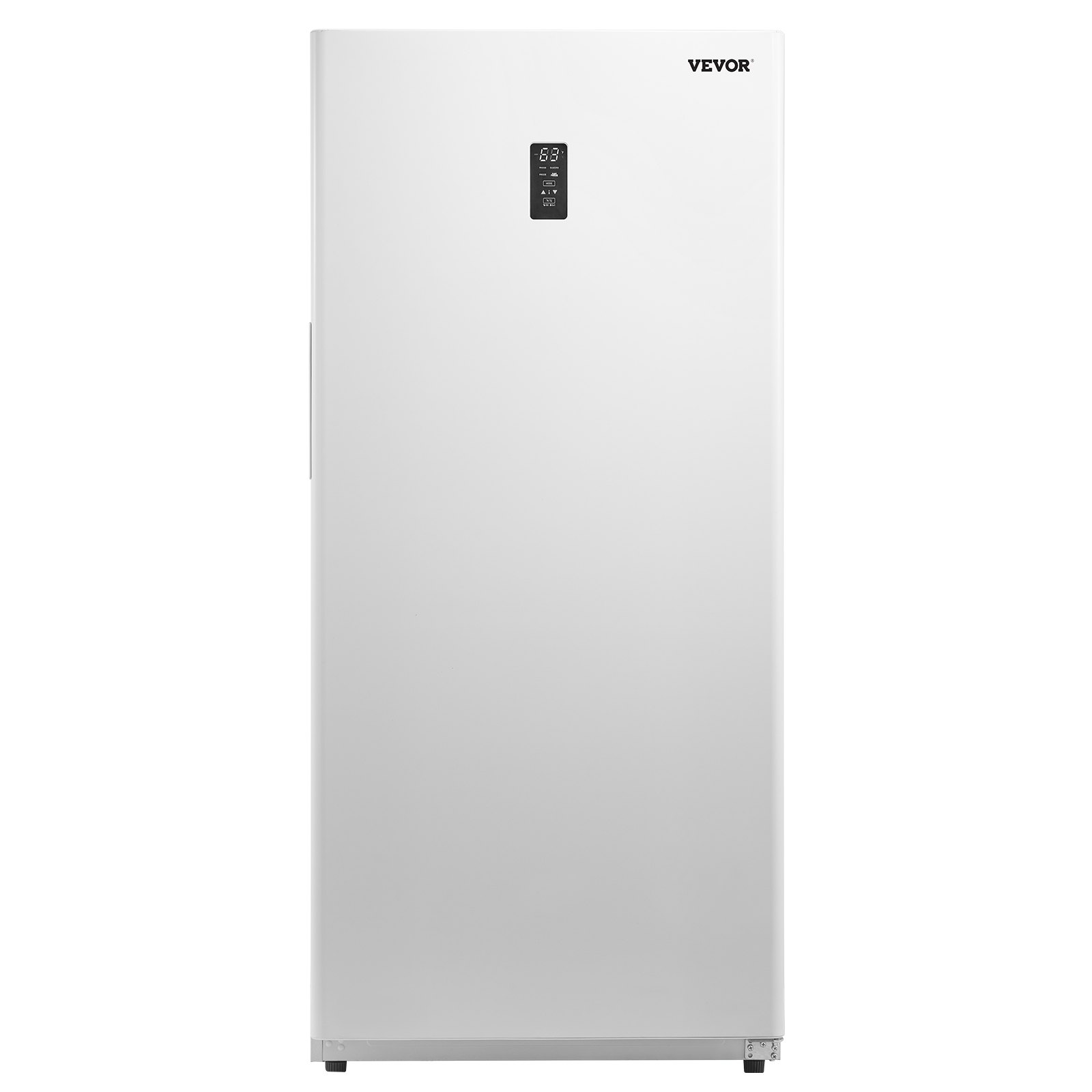 VEVOR Convertible Freezer/Refrigerator, 20.2 Cu.Ft Frost Free Upright Freezer with Temp Control Panel, Door Open too Long Alarm, Adjustable Shelves and LED, Standing Fridge for Kitchen, Office, Garage