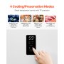 Convertible Freezer/Refrigerator 17 Cu.Ft Frost Free Upright Freezer Home