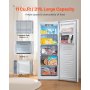 Convertible Freezer/Refrigerator 11 Cu.Ft Frost Free Upright Freezer Home