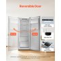 Convertible Freezer/Refrigerator 11 Cu.Ft Frost Free Upright Freezer Home