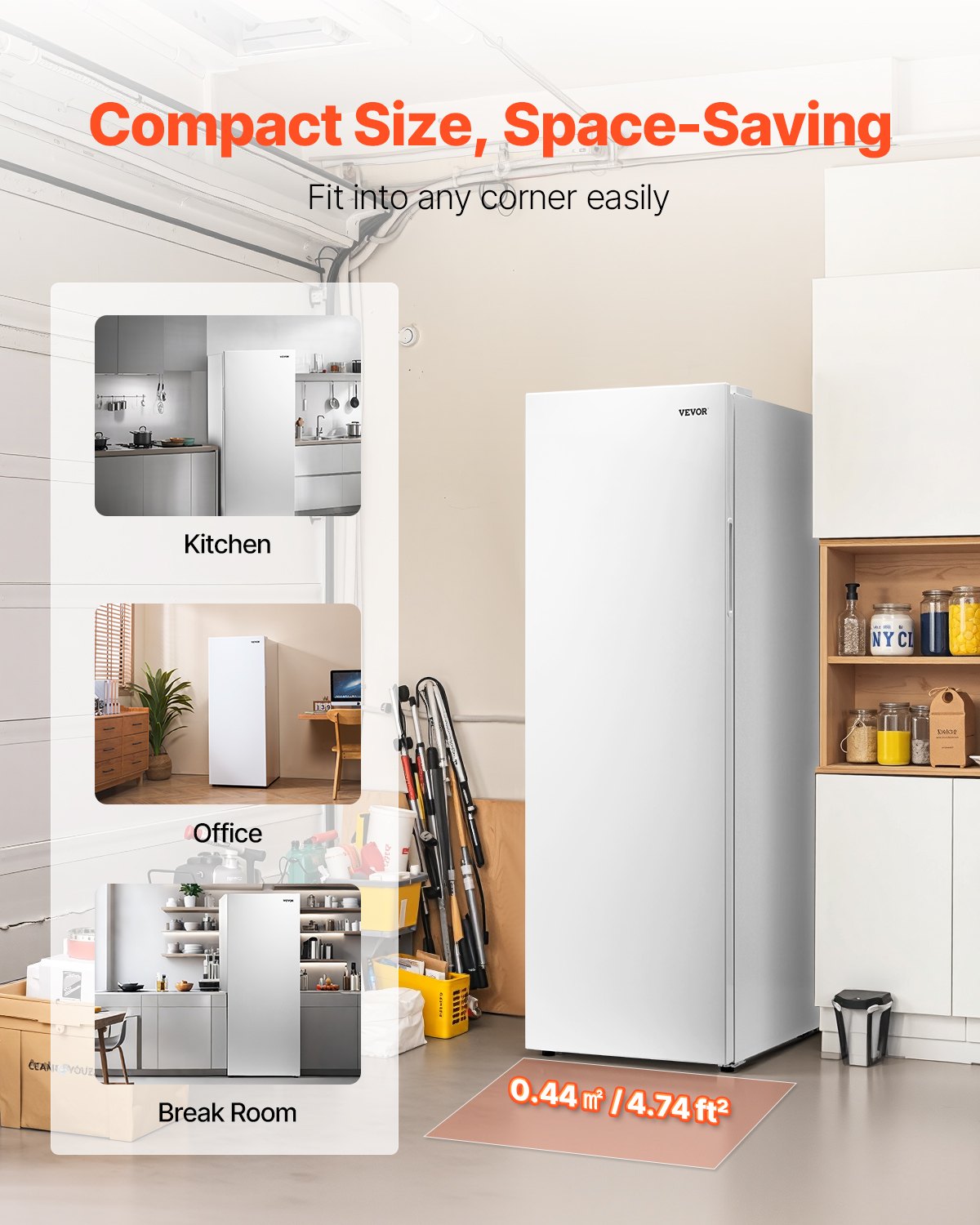 Convertible Freezer/Refrigerator 11 Cu.Ft Frost Free Upright Freezer Home Convertible Freezer/Refrigerator 11 Cu.Ft Frost Free Upright Freezer Home