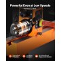 Woodworking Lathe 1.5 HP 16 x 40 in Wood Lathe Machine Variable Speed 0-3200 RPM