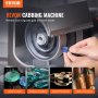 VEVOR Cabbing Machine, 6" 2HP 1800rpm Efficient, Lapidary Rock Grinder Polisher With Lamp & Water Pump, Gem Faceting Machine, Rock Grinding Machine for Gem Jade Stone, Create Cabochons for Necklaces