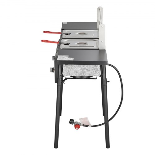 Deep Fryer Stand Outdoor Gourmet Fryer VEVOR Outdoor Propane Deep