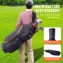 VEVOR 36” Golf Cart Bag with 14 Way Organizer Divider Top 13 Pockets Black