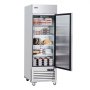 VEVOR Commercial Freezer 20.12 Cu.ft, Reach In Upright Freezer Single Door, Auto-Defrost Stainless Steel Reach-in Freezer with 3 Adjustable Shelves, -13 to 5℉ Temp Control and 4 Wheels