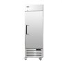 VEVOR Commercial Freezer 20.12 Cu.ft, Reach In Upright Freezer Single Door, Auto-Defrost Stainless Steel Reach-in Freezer with 3 Adjustable Shelves, -13 to 5℉ Temp Control and 4 Wheels