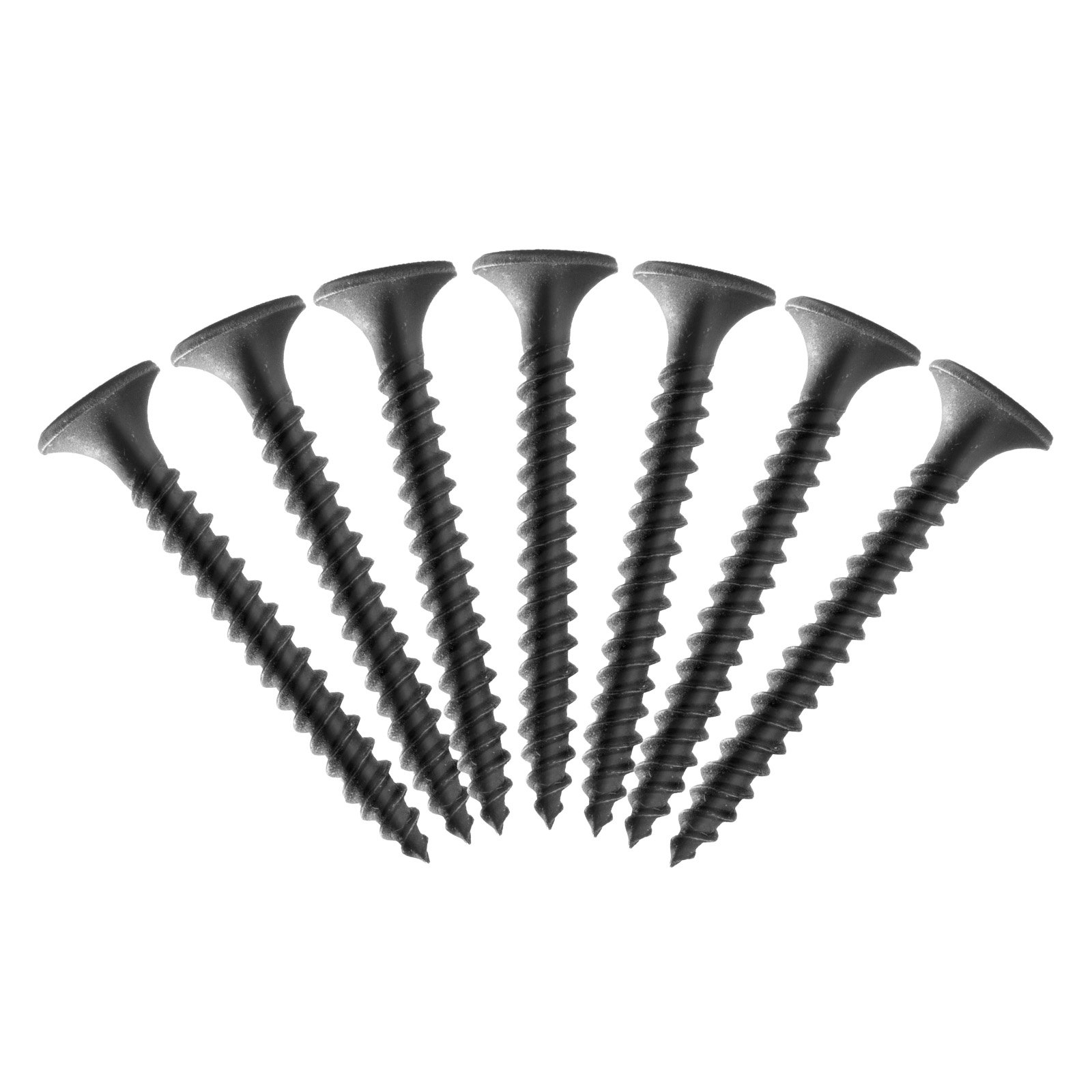 VEVOR Screws, #6 x 1-1/4 inch Length Drywall to Wood Collated Screw, All Purpose High-Hardness Alloy Steel Self Drilling Drywall Screws, for Home DIY, Space Renovation(1000 per Box)