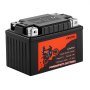 VEVOR Motorcycle Battery, 12 Volt 2Ah, LiFePO4 Lithium Pre-Charged Powersports Battery, Maintenance Free & High Performance, Compatible with ATV, Motorcycle, Jet Skis, Scooter, UTV, and More