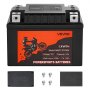 VEVOR Motorcycle Battery, 12 Volt 2Ah, LiFePO4 Lithium Pre-Charged Powersports Battery, Maintenance Free & High Performance, Compatible with ATV, Motorcycle, Jet Skis, Scooter, UTV, and More