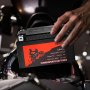 VEVOR Motorcycle Battery, 12 Volt 4Ah, LiFePO4 Lithium Pre-Charged Powersports Battery, Maintenance Free & High Performance, Compatible with ATV, Motorcycle, Jet Skis, Scooter, UTV, and More