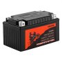 VEVOR Motorcycle Battery, 12 Volt 6Ah, LiFePO4 Lithium Pre-Charged Powersports Battery, Maintenance Free & High Performance, Compatible with ATV, Motorcycle, Jet Skis, Scooter, UTV, and More