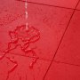 VEVOR Dryland dlaždice pro hokejovou podložku, 12 x 12 palců, 8 kusů propojených univerzálních tréninkových povrchů, dlaždice pro taneční podlahu, hokejová tréninková podložka pro střelbu (červená, 8 čtverečních stop/krabice)