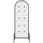 VEVOR 2 Packs Grid Wall Panels, 600 x 1640mm Wire Grid Panels Display Rack, Movable Art Display Shelf with Wheels and 20 Hooks, Black Carbon Steel Gridwall for Craft Show, Decor, Storage, Notice Board