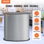 VEVOR Portable Tradeshow Podium Table, 900 x 490 x 940 mm, Display Exhibition Counter Stand Booth Fair with Wall, Foldable Promotion Retail Bar Table Pop Up Podium Counter Stand with Carrying Bag