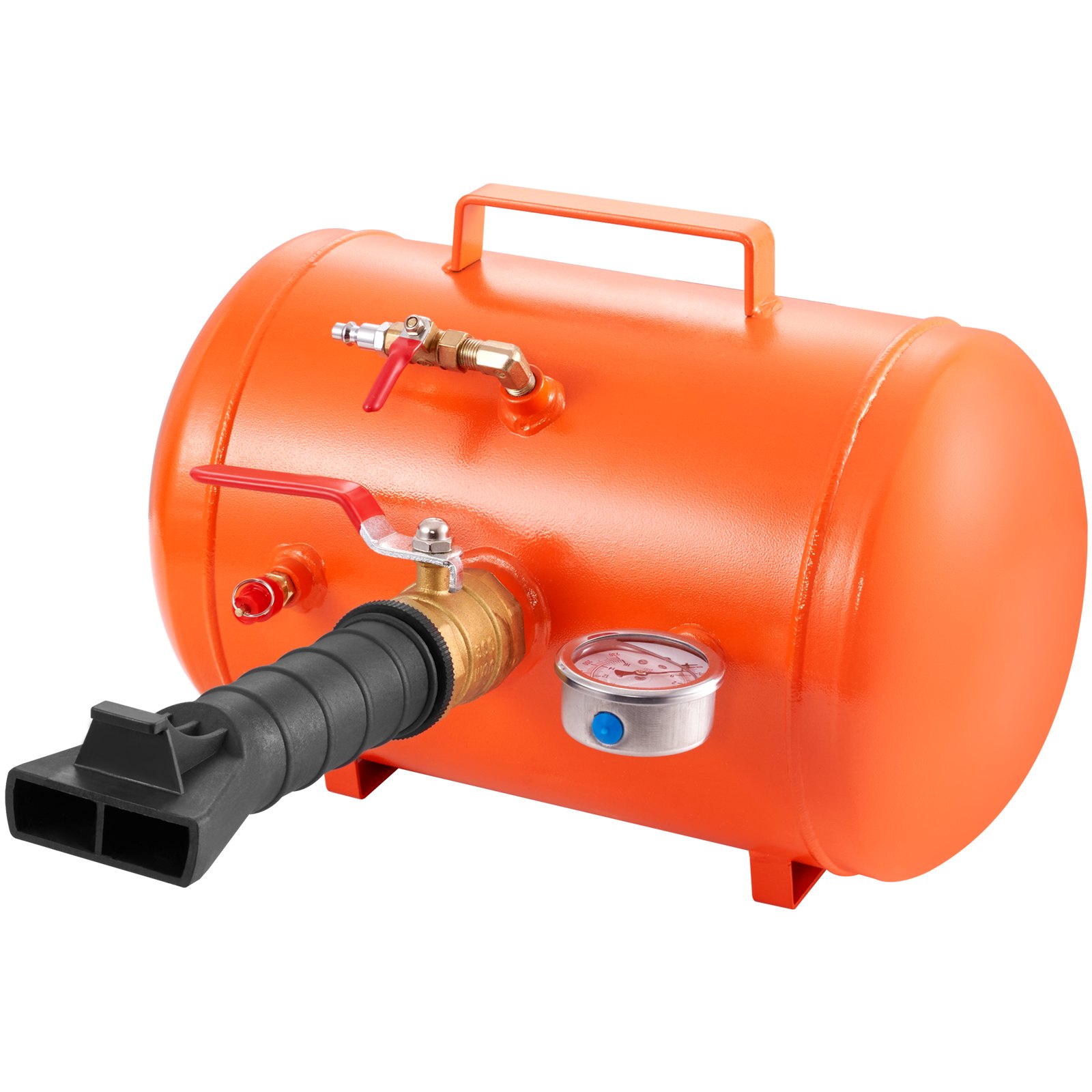 VEVOR Tire Bead Blaster, 5 Gal/19L, Includes Pressure Gauge & Handle, 145 PSI, Suitable for Seating Tires on Cars, Trucks, ATVs with 85-116 PSI Operating Range