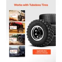 VEVOR Air Tire Bead Seater, 5 Gal / 18.9 L, Heavy Duty Tire Bead Blaster Tool, 87-116 PSI Operating Pressure, Air Trigger Seating Inflator for Pickup, Truck, ATV, Jeep, Van, Lawn Tractor, RV, Yellow