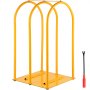 Tire Inflation Cage Tire Cage, 3-bar Car Tire Inflation Tool With A Tire Changer