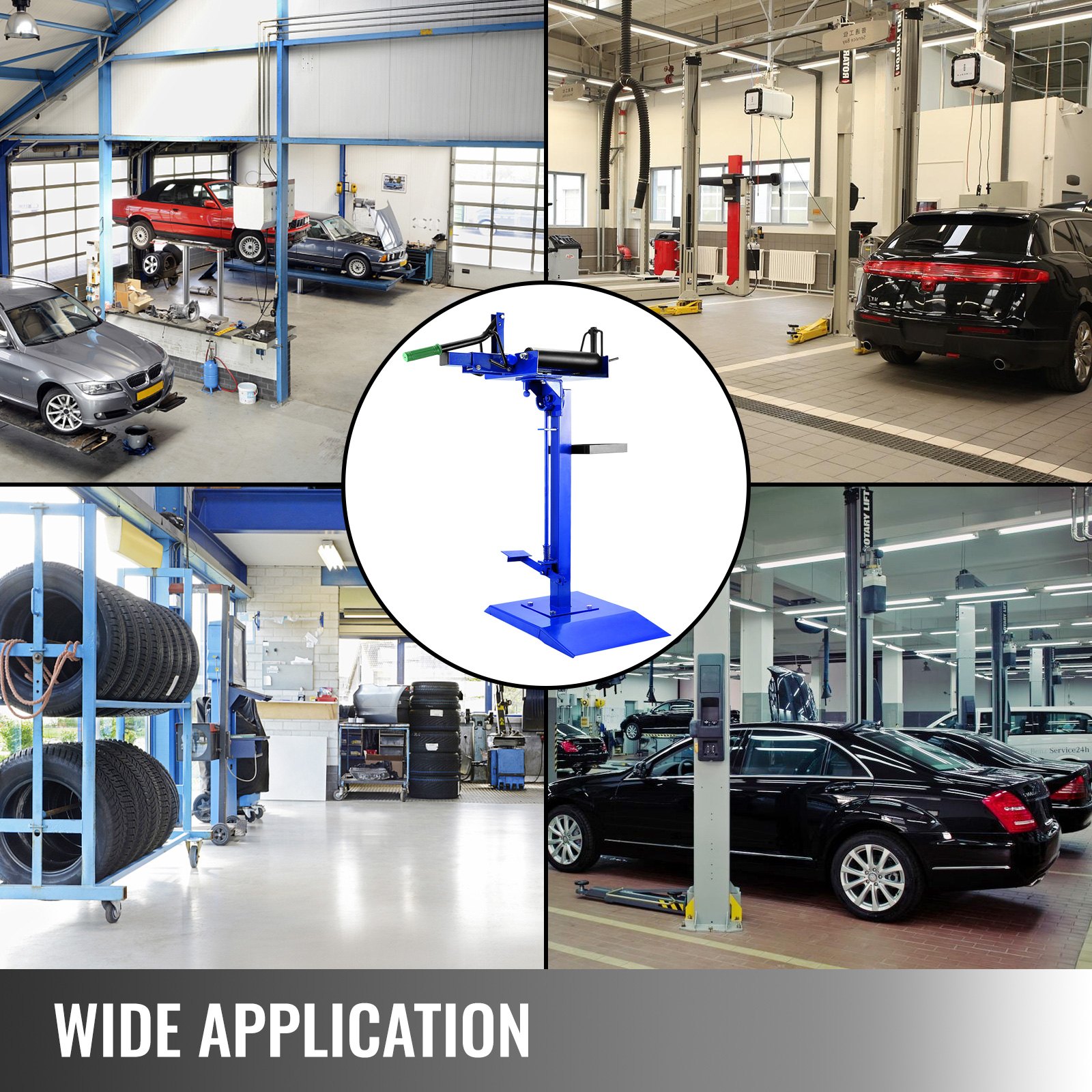 Car Light Truck Tyre Spreader Tire Changer Bead Breaker Auto Tire Mount Demount