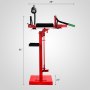VEVOR tire spreader with solid construction and detailed view of the lever mechanism.