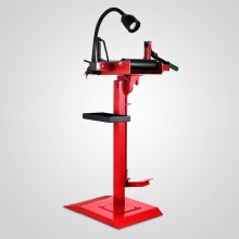 VEVOR Manual Tire Spreader Portable Tire Changer with Stand Adjustable LED Light Tire Spreader Tool for Light Truck and Car