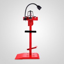 VEVOR Manual Tire Spreader Portable Tire Changer with Stand Adjustable LED Light Tire Spreader Tool for Light Truck and Car