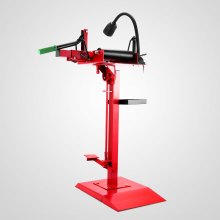 VEVOR Manual Tire Spreader Portable Tire Changer with Stand Adjustable LED Light Tire Spreader Tool for Light Truck and Car