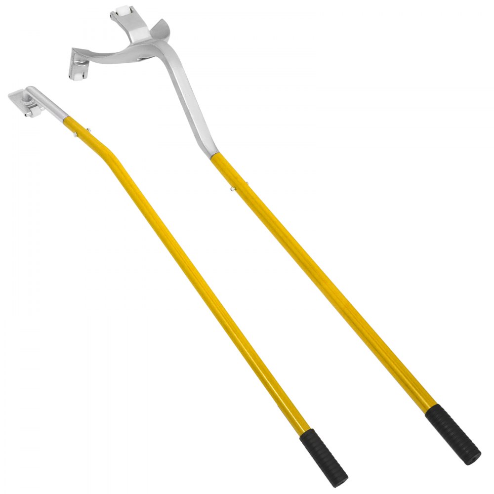VEVOR Tire Mount Demount Tool, 22.5 to 24.5 inches, 3PCS Tire Changer Demount Tool Adapted to Aluminum and Steel Rims, with Extra Bead Keeper, Tire Changing Tools for Car Repairing, Yellow