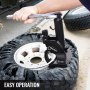VEVOR Little Buddy Manual Tire Bead Breaker Easy-Operated Hydraulic Bead Breaker 71600 New Version Sale Cover Wrench (Black)