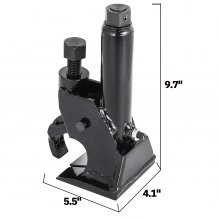 VEVOR Little Buddy Manual Tire Bead Breaker Easy-Operated Hydraulic Bead Breaker 71600 New Version Sale Cover Wrench (Black)