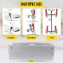 VEVOR Wheel Alignment Tool, 4 Probes Toe Plates, Double 16 ft Measure Tapes, Stands Off Alignment Tools Automotive, Aluminum Alloy Toe Alignment Tool, Wheel Alignment Tool for Camber Caster