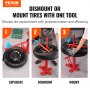 VEVOR Portable Manual Tire Changer Bead Breaker Tool for Car Truck Motorcycle