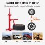 VEVOR Manual Tire Changer, Portable Hand Bead Breaker Mounting Tool for 203 - 406 mm Tires, Compatible with Car Truck Trailer, Tire Mounting Machine for Home Garage Small Auto Shop