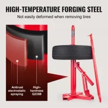VEVOR Manual Tire Changer, Portable Hand Bead Breaker Mounting Tool for 203 - 406 mm Tires, Compatible with Car Truck Trailer, Tire Mounting Machine for Home Garage Small Auto Shop