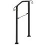 VEVOR Handrails for Outdoor Steps, Fit 1 or 2 Steps Outdoor Stair Railing, Arch#1 Wrought Iron Handrail, Flexible Porch Railing, Black Transitional Handrails for Concrete Steps or Wooden Stairs
Visit the Happybuy Store