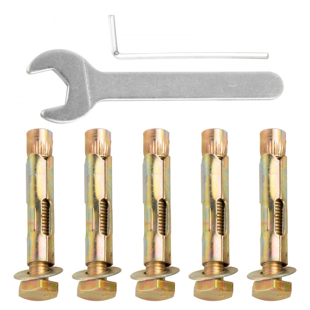 VEVOR Handrails for Outdoor Steps 1-2 Step Railings Wrought Iron Handrail Stair Railings for Steps Black Iron Railings for Steps Wall and Floor Mounted with Installation Kit