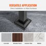 versatile VEVOR handrails for concrete, wooden floors, ceramic tiles, and marble surfaces.