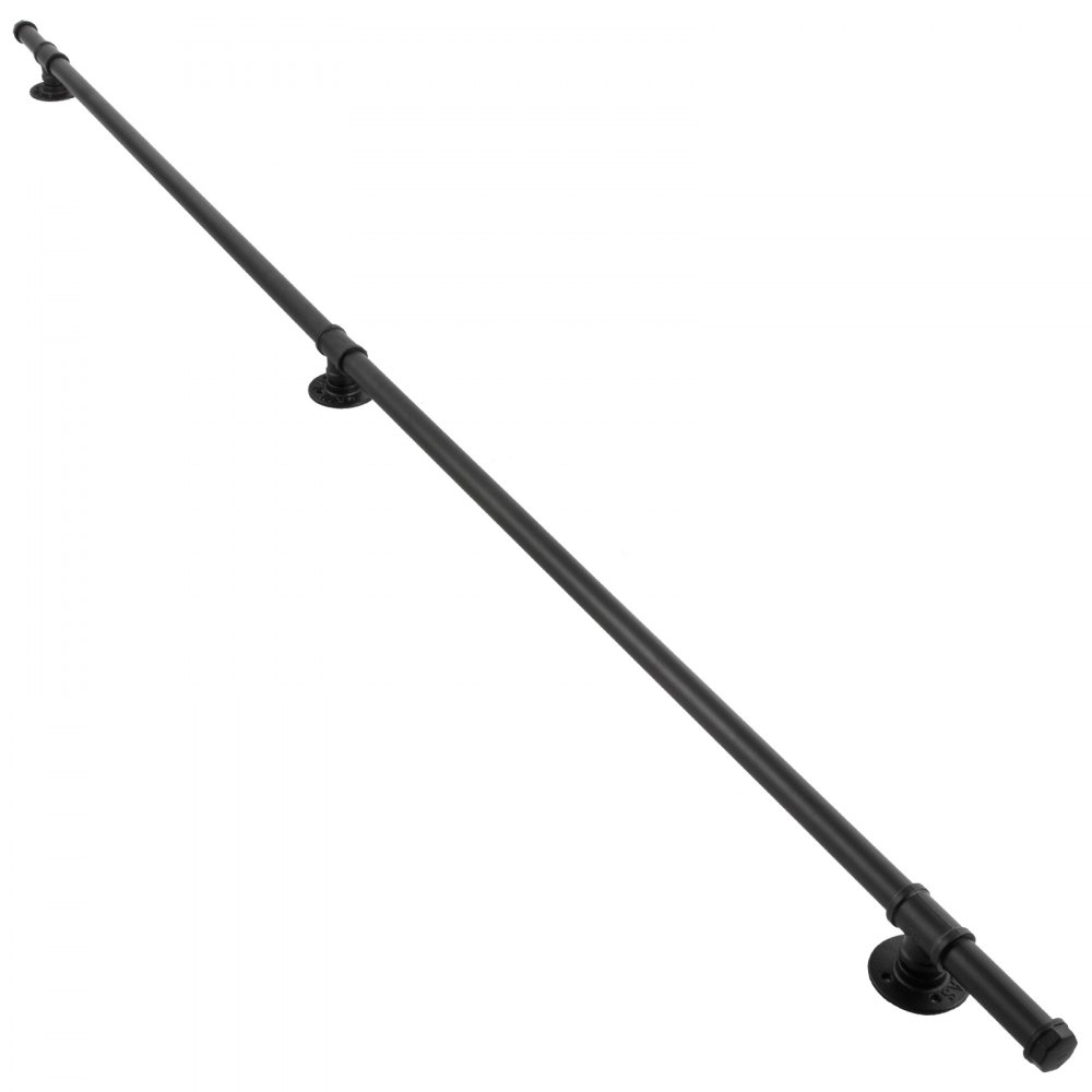 Stair Rail 8ft Steel Pipe Handrails for Stairs Handrails Steel Handrails Grab