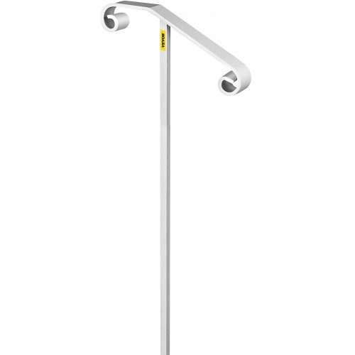 Single Post Support VEVOR Single Post Handrail Wrought Iron Post Mount Step Grab Supports ...