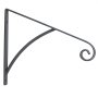 VEVOR Wrought Iron Handrail Wall Mounted Hand Railing, Gray