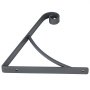 VEVOR Wrought Iron Handrail Wall Mounted Hand Railing, Gray