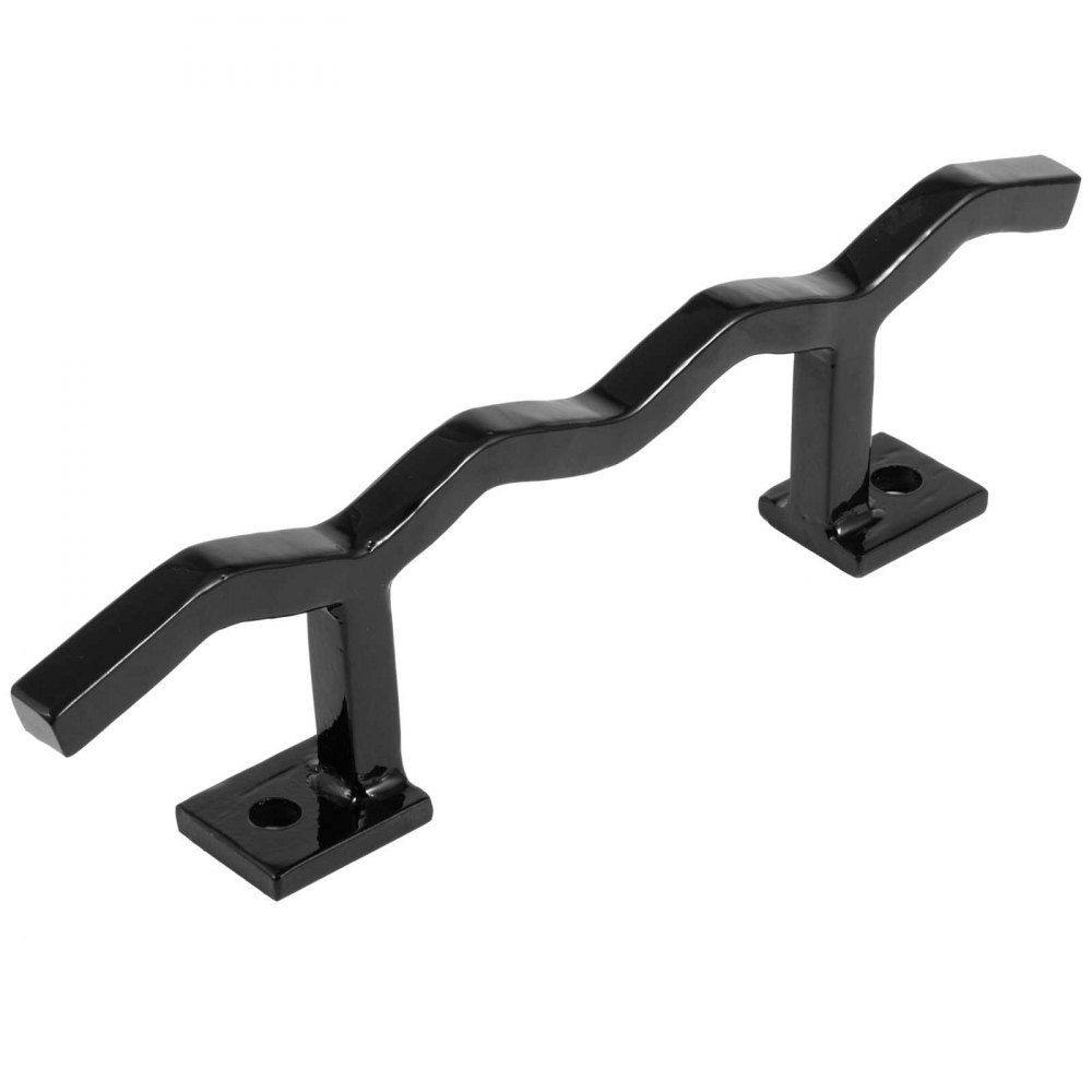 VEVOR Wrought Iron Handrail Wall Mounted Hand Railing, Black