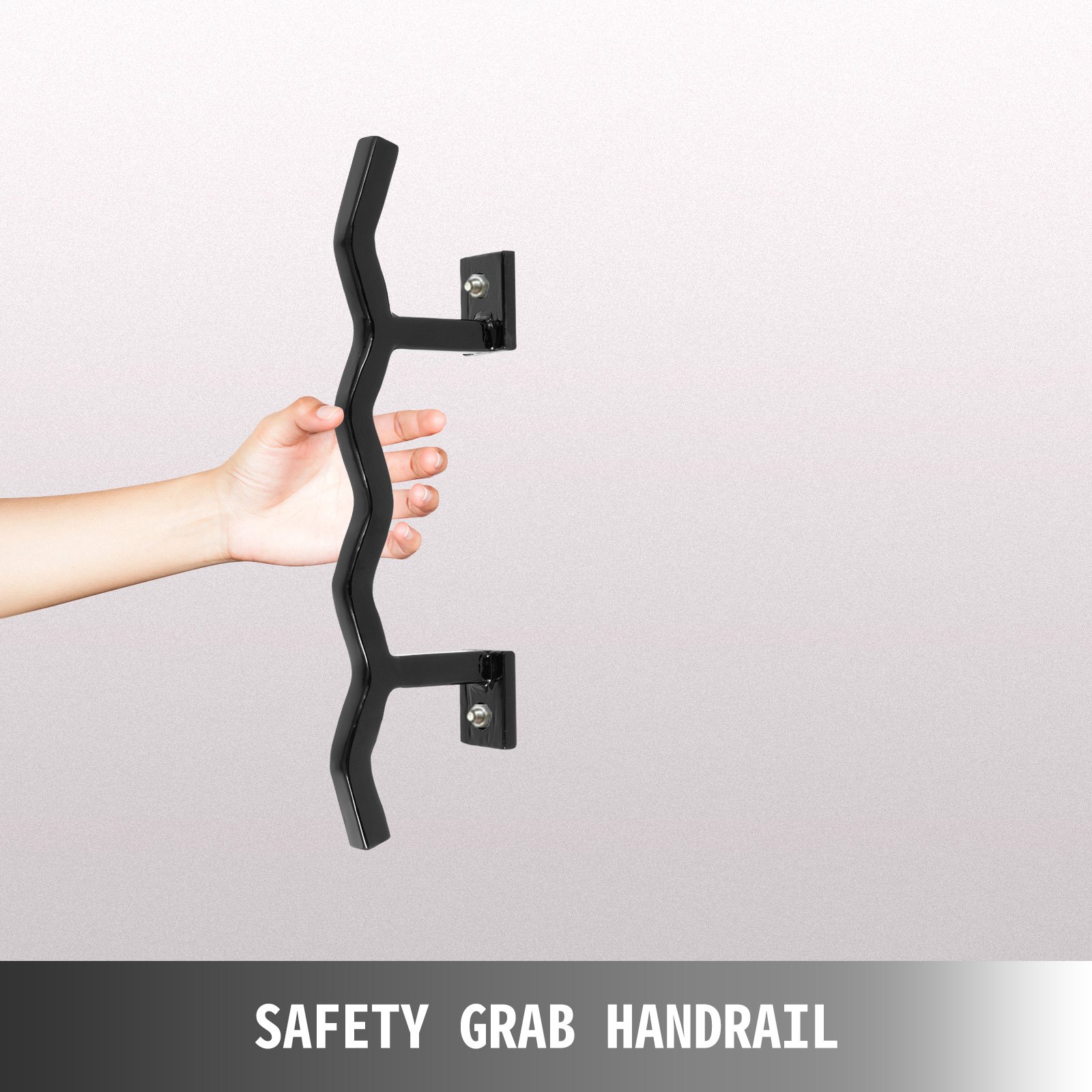 Handrails Wrought Iron Rail Wave Shape 1 Step Handrail Decoration Wall Mount