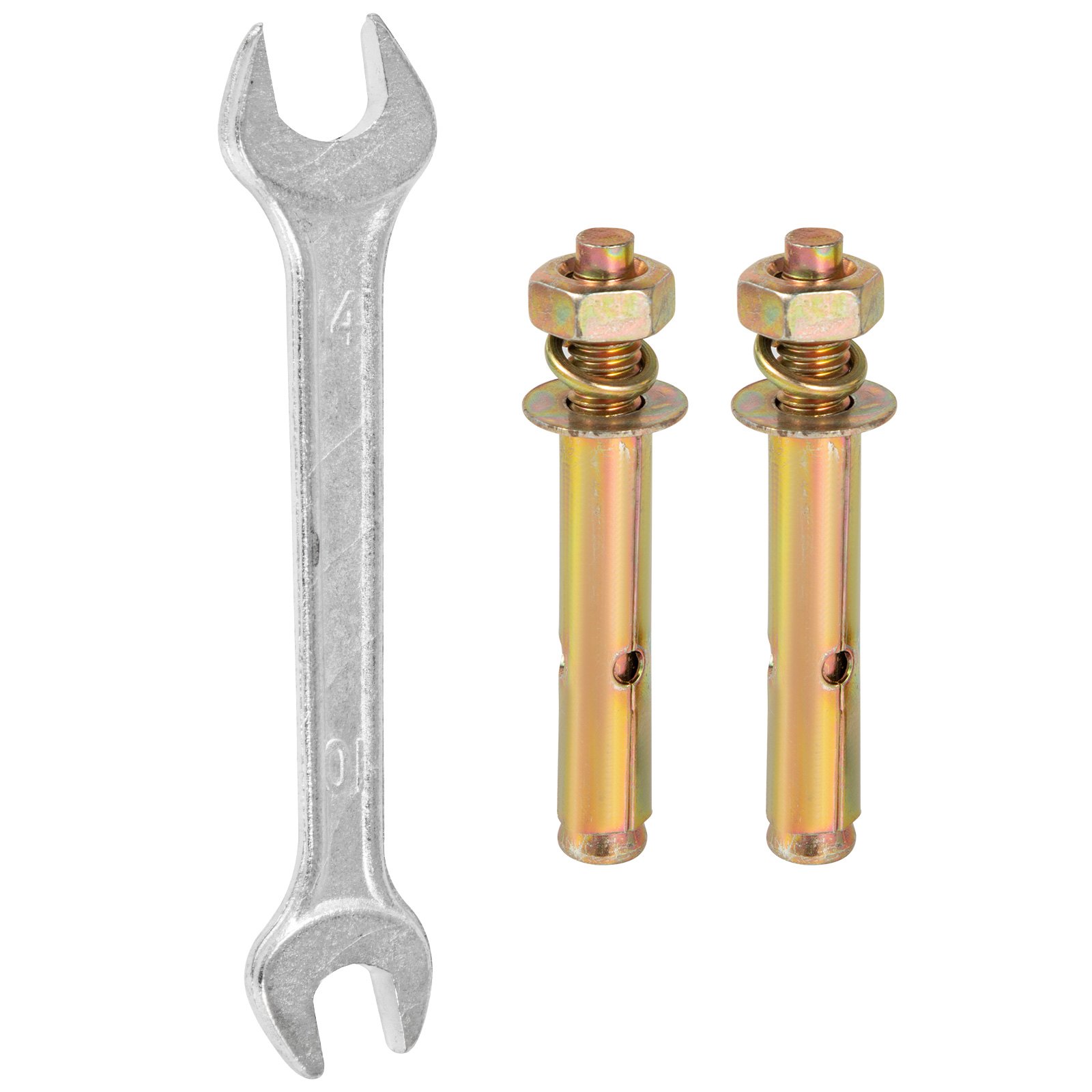 VEVOR Wrought Iron Handrail, Iron Grab Rail 18 x 12" Matte Black for Deck Garden