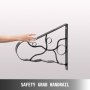 Handrails For Outdoor Steps Wrought Iron Handrail 18" Length Porch Deck Railing